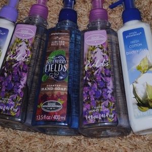 Simple Pleasures HandSoaps and Lotion $5 each